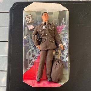 Military Action Figure in Brown Uniform